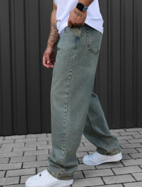 Blugi Staff 5 green blue baggy