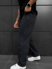 Blugi Staff 5 black baggy