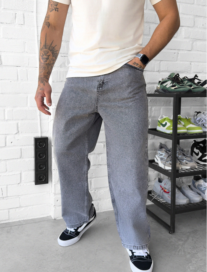 Blugi Staff  gray baggy