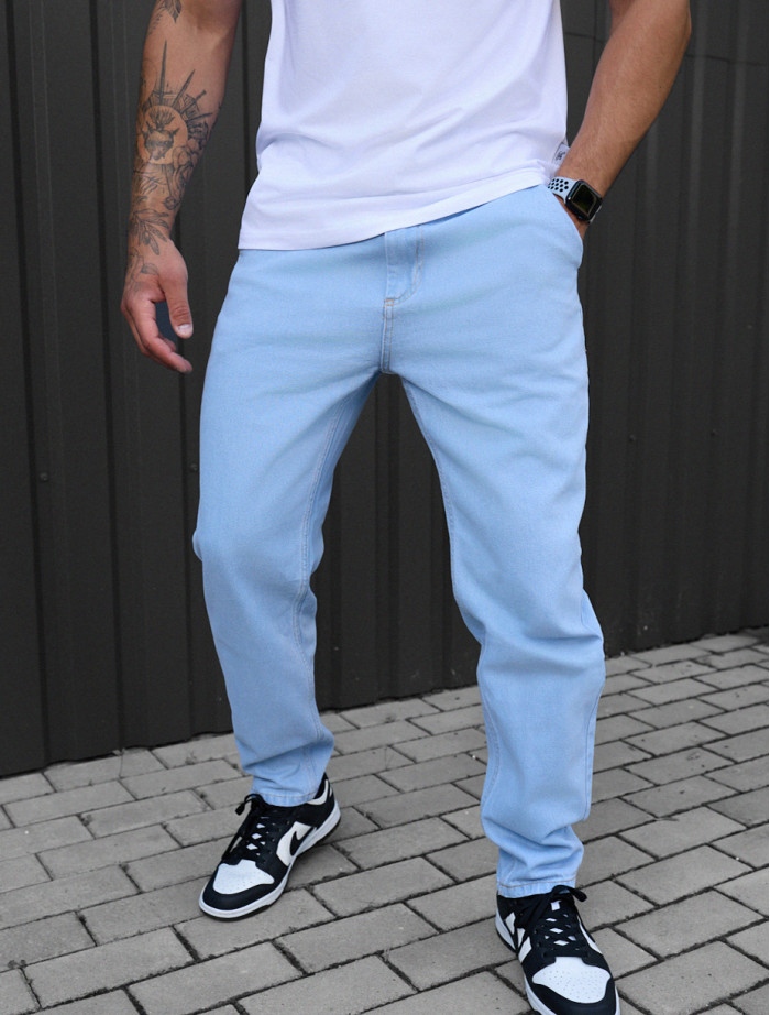 Blugi Staff 10 light blue regular