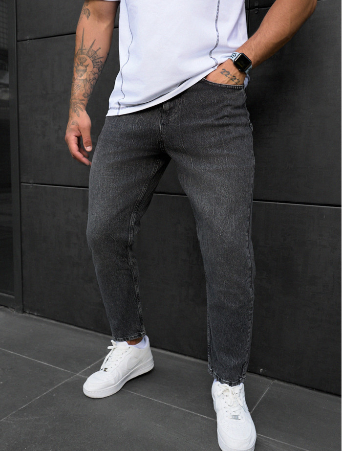 Blugi Staff 15 loose fit gray
