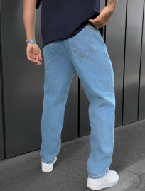 Blugi Staff 15 loose fit blue