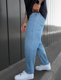 Blugi Staff 15 loose fit blue