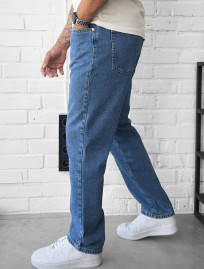 Blugi Staff 3 loose fit blue