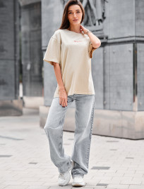 Tricou de damă Staff ri toxic introvert oversize