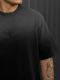 Tricou Staff va1 black logo oversize