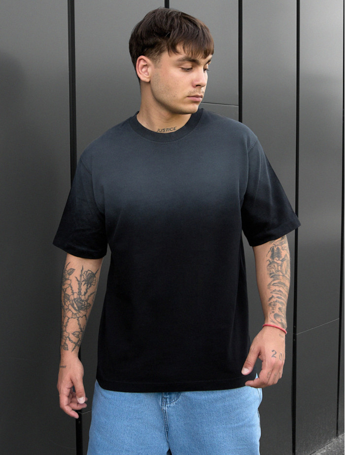 Tricou Staff va1 black oversize