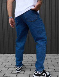 Blugi Staff 13 navy baggy