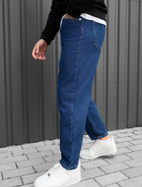 Blugi Staff 1 navy baggy