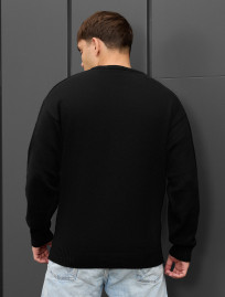 Pulover tricotat Staff 102 black