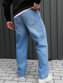 Blugi Staff 040 light blue baggy