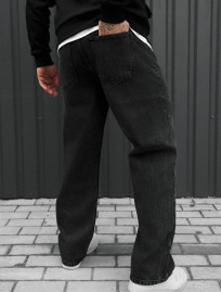 Blugi Staff 040 dark gray baggy