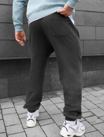 Pantaloni de jogging Staff dio gray2 oversize
