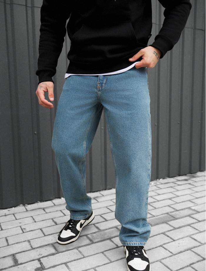 Blugi Staff 054 blue baggy