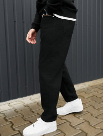 Blugi Staff 05 black baggy fit