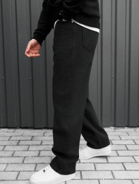 Blugi Staff 027 black baggy