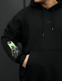 Hanorac Staff stars & logo oversize fleece