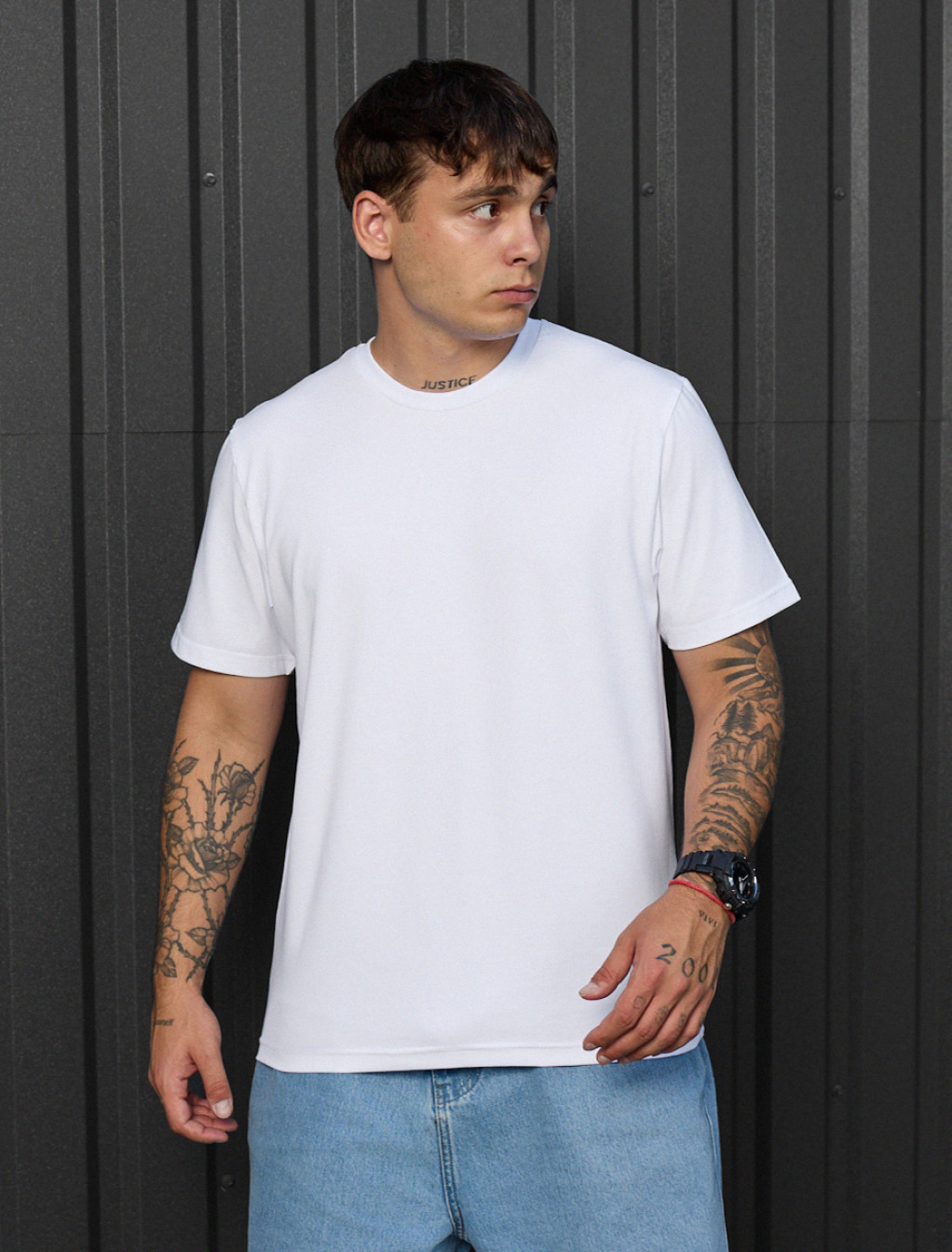 Tricou Staff dv white