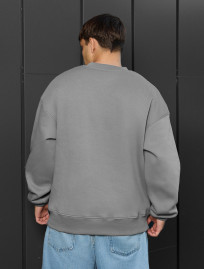 Bluză de trening Staff gray oversize fleece