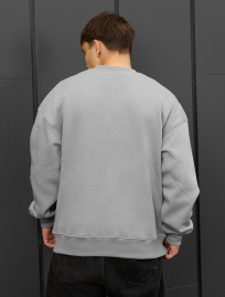 Bluză de trening Staff gray oversize fleece