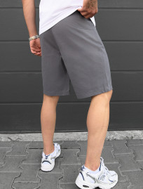 Pantaloni chinos scurți Staff je gray