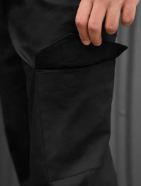 Pantaloni Staff cargo kas black