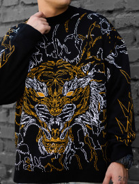 Pulover tricotat Staff c4 oversize