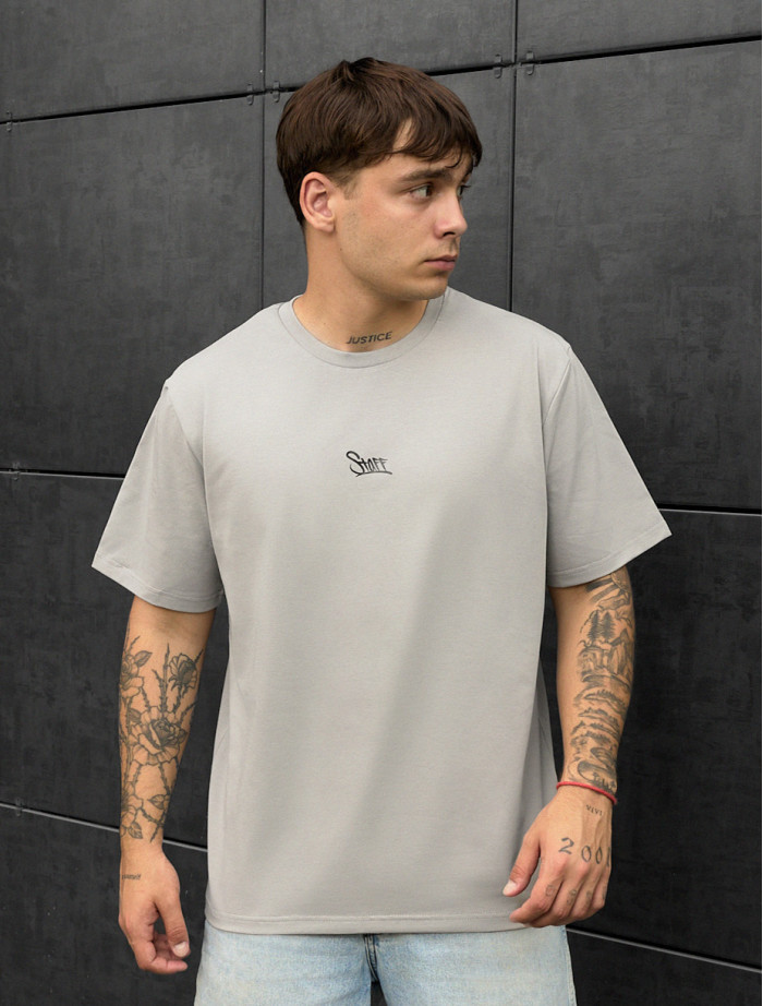Tricou Staff gray logo