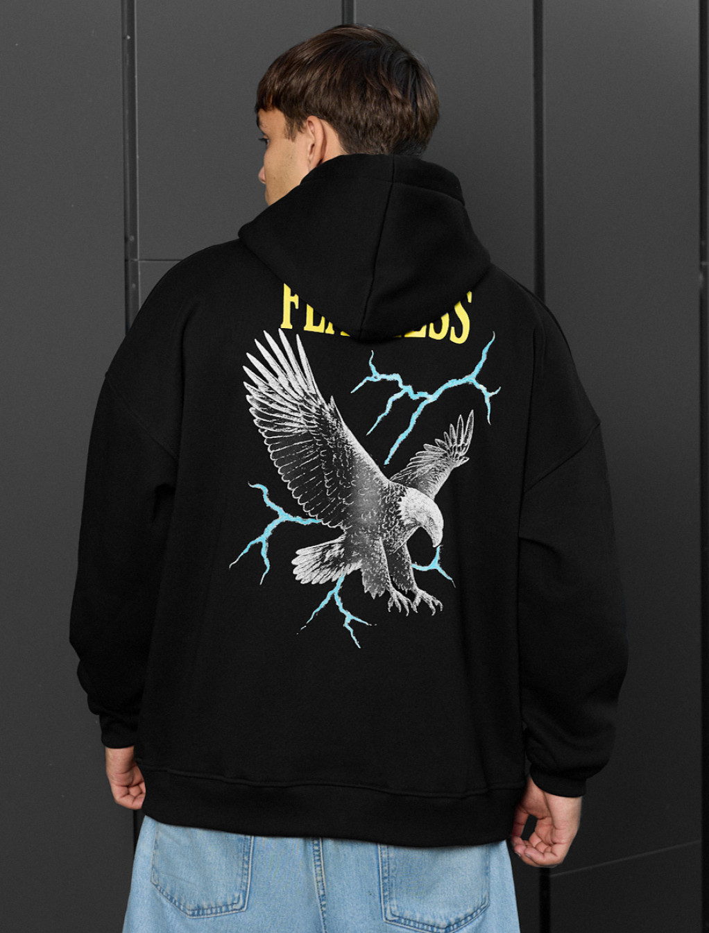 Hanorac Staff fearless oversize fleece