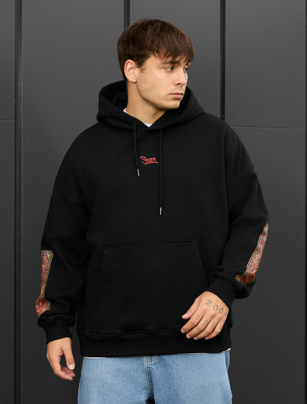 Hanorac Staff ethno oversize fleece