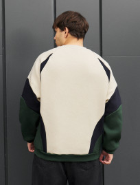 Bluză de trening Staff mix logo oversize fleece