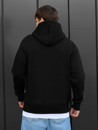 Hanorac Staff black oversize fleece