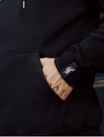 Hanorac Staff black basic fleece