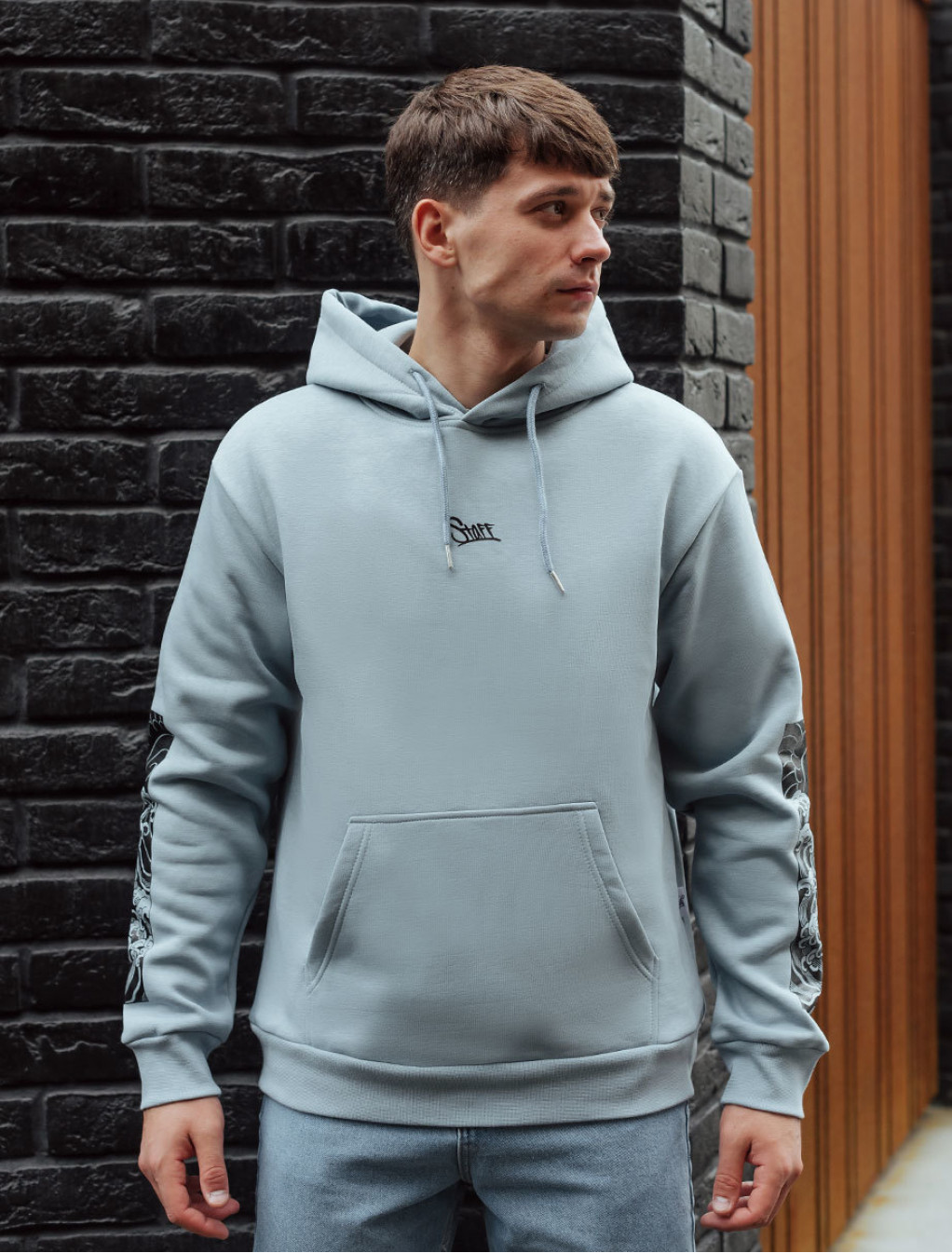 Hanorac Staff logo & waves fleece