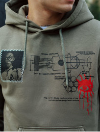 Hanorac Staff red eye fleece