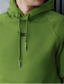 Hanorac Staff green logo oversize fleece