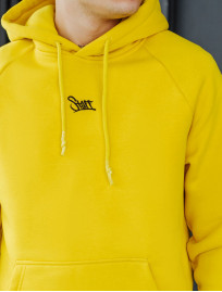 Hanorac Staff yellow logo oversize fleece