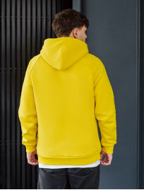 Hanorac Staff yellow logo oversize fleece