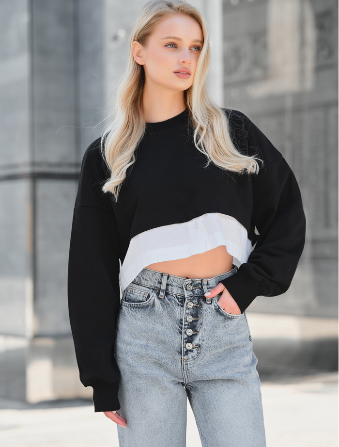 Bluză de trening de damă Staff cd oversize