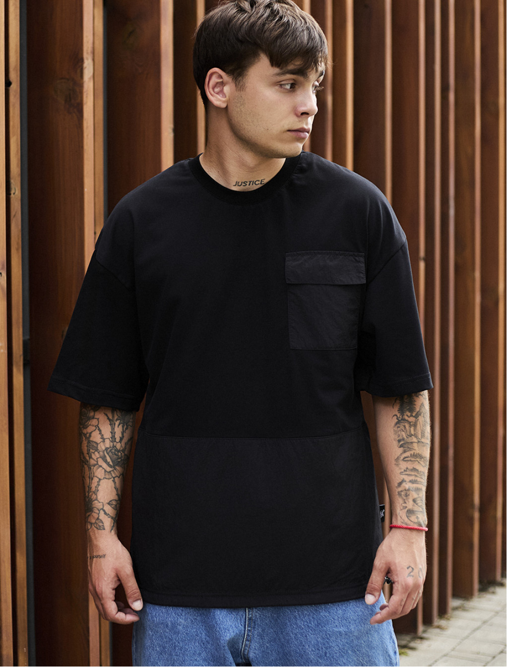 Tricou Staff ld pocket oversize