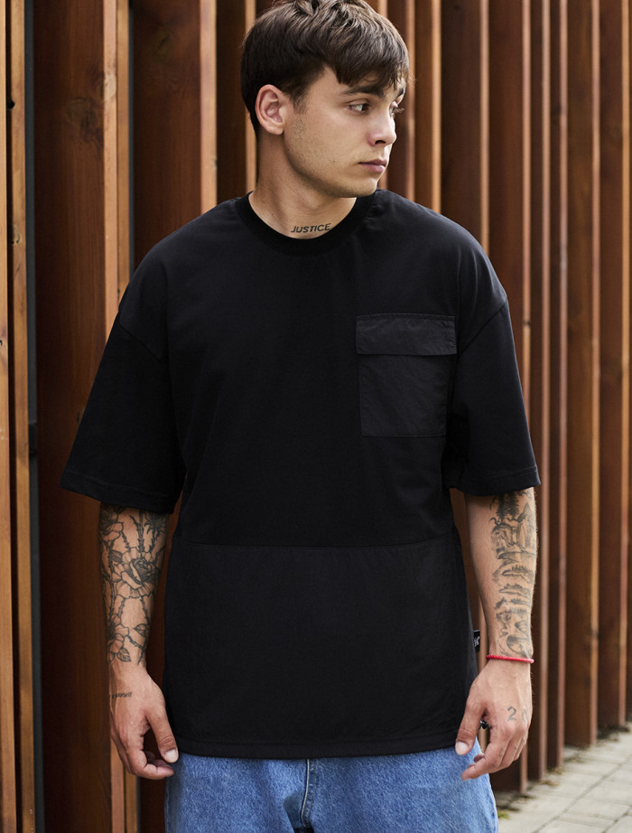Tricou Staff ld pocket oversize
