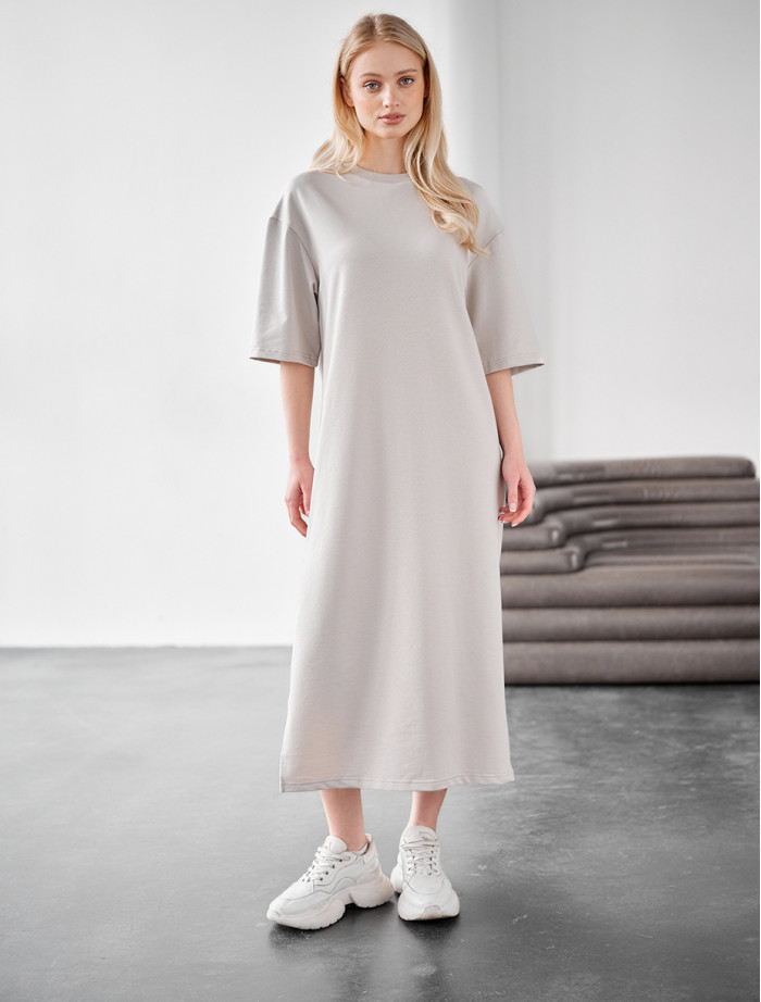 Rochie Staff st light gray