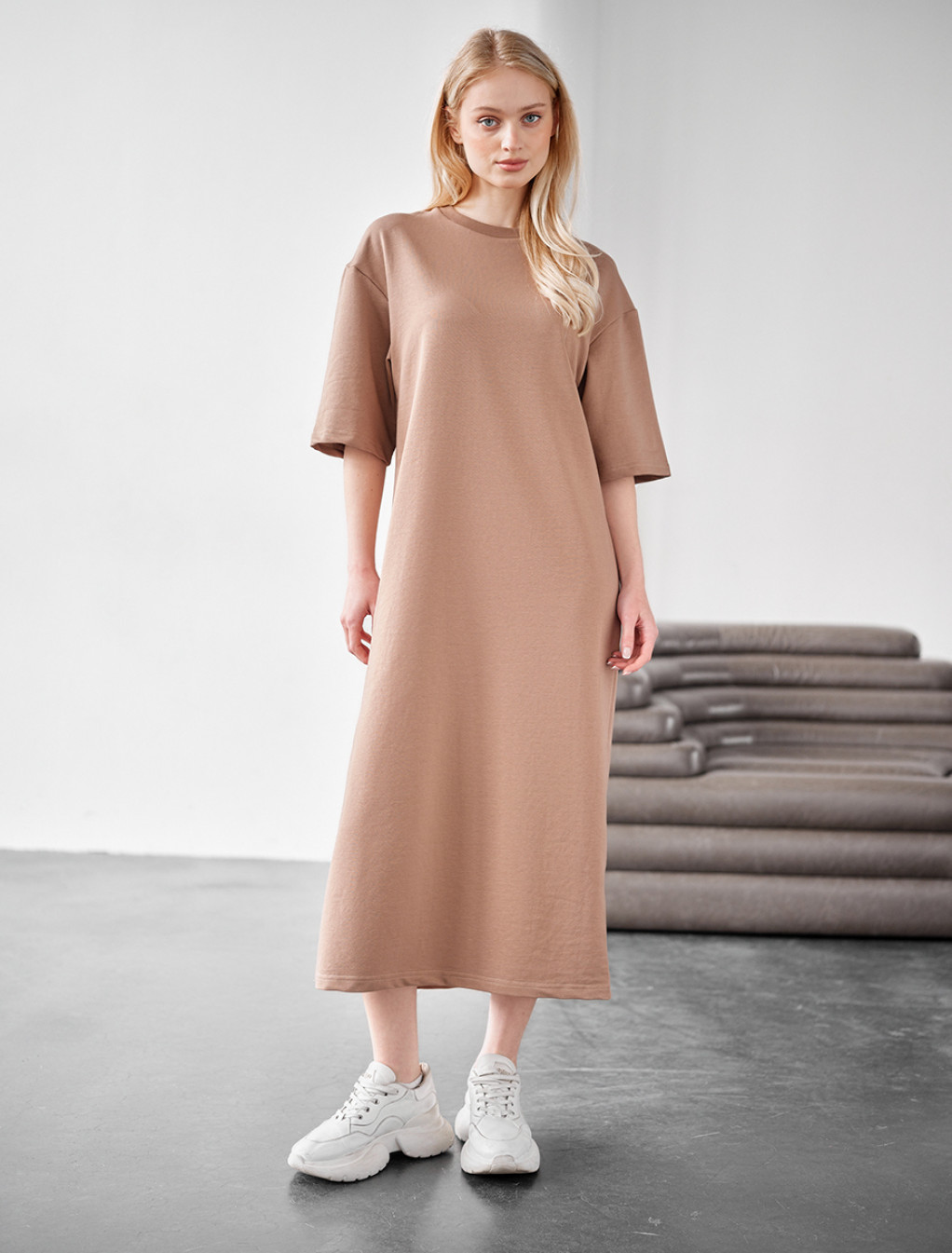 Rochie Staff st brown