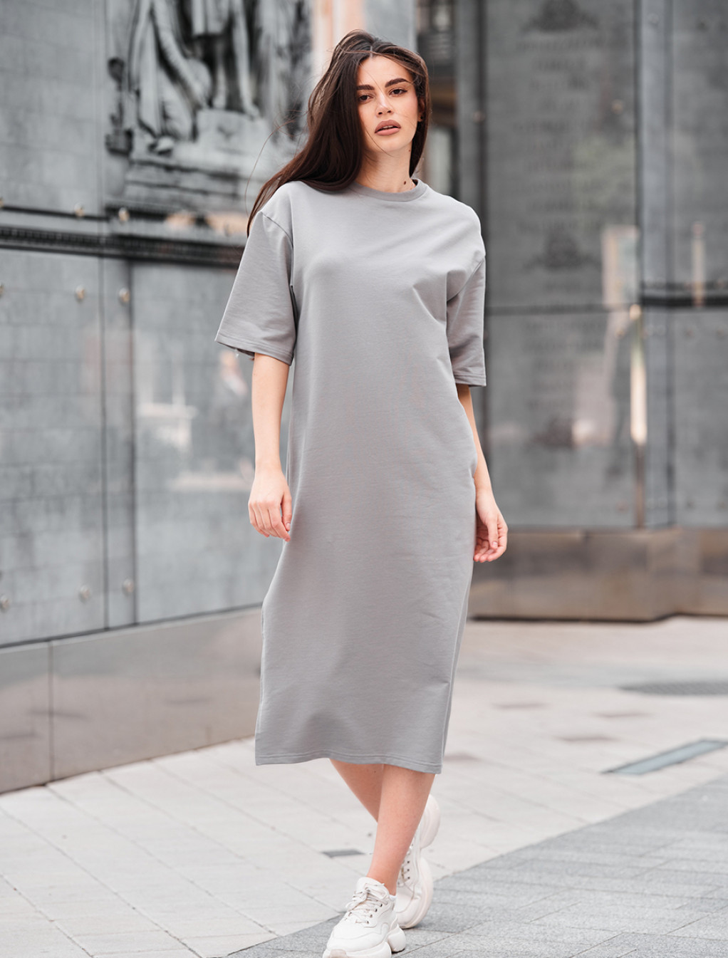 Rochie Staff st gray
