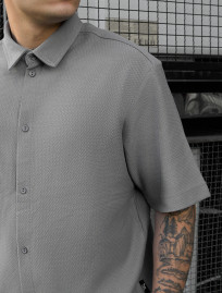 Set cămașă de vară + pantaloni scurți Staff rid gray