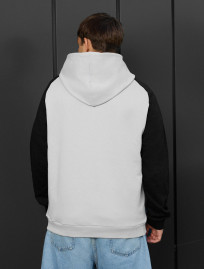 Hanorac Staff light gay & black oversize