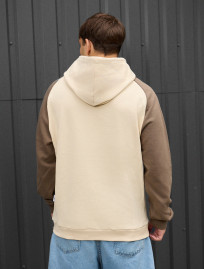 Hanorac Staff milk & brown oversize