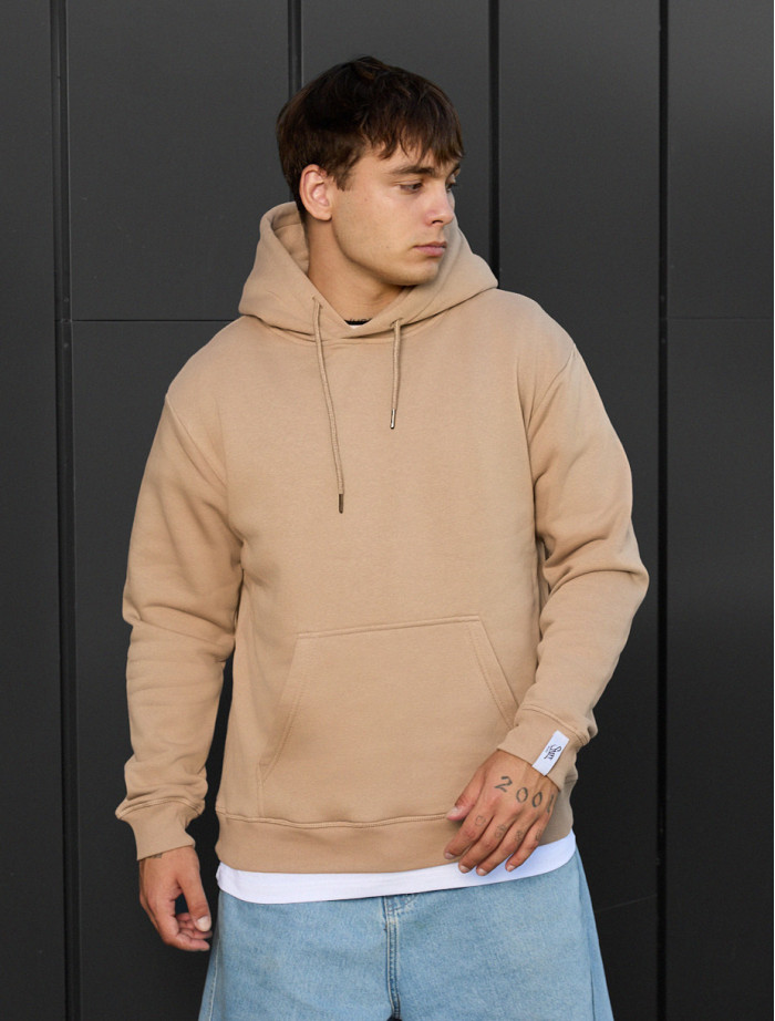 Hanorac Staff beige basic fleece