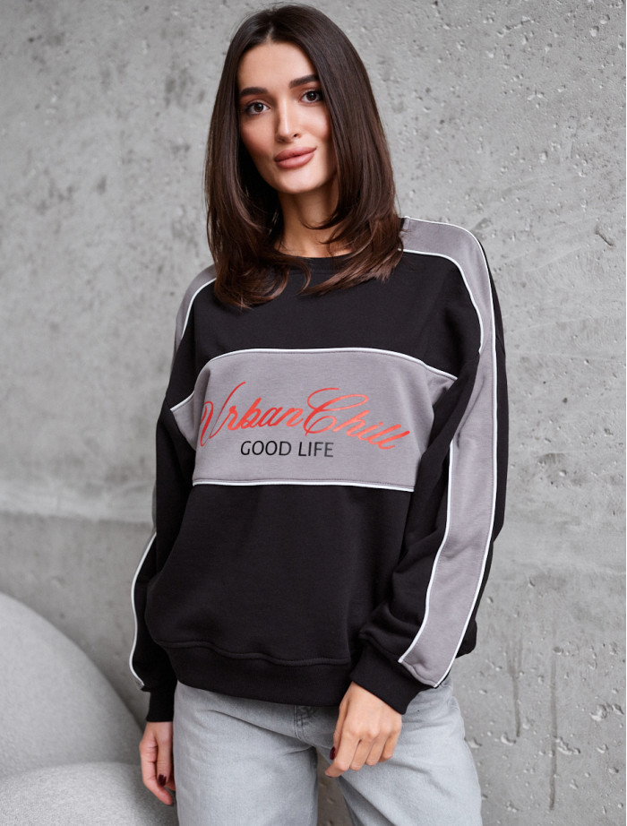 Bluză de trening de damă Staff black