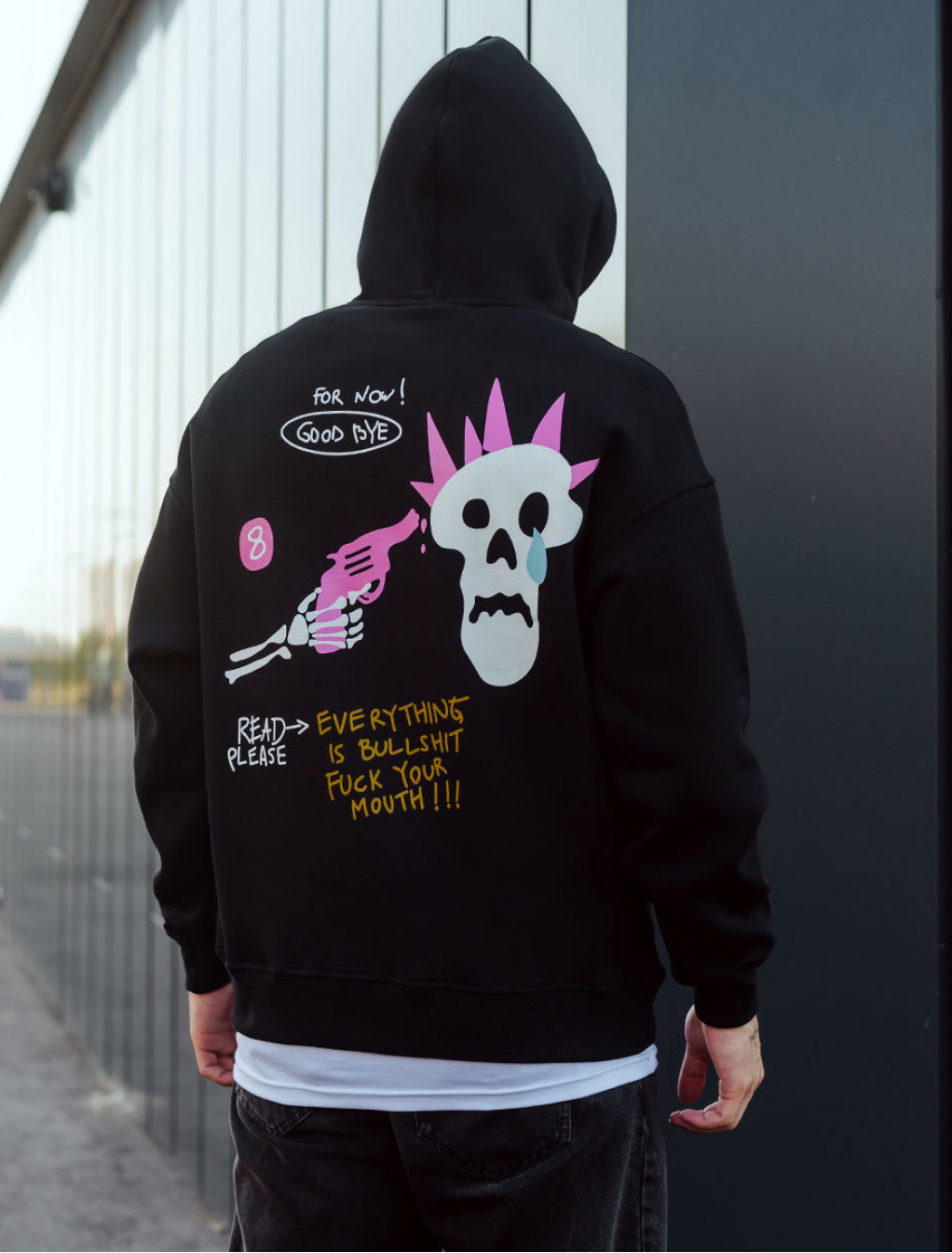 Hanorac Staff good bye oversize fleece